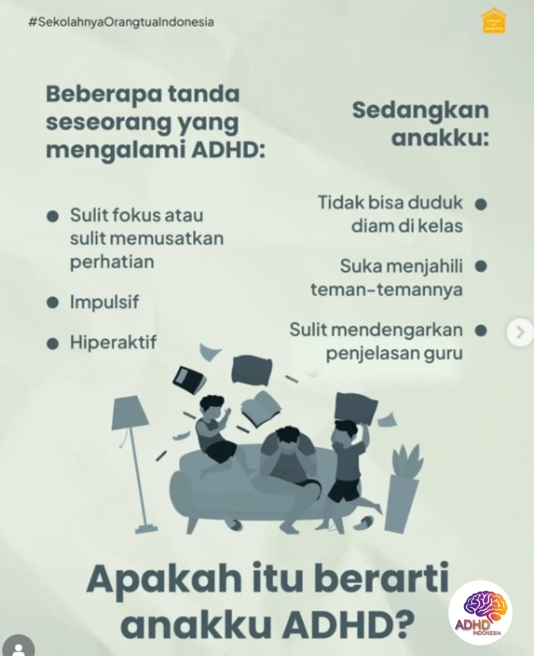 Ciri dan Gejala ADHD pada Anak Usia Dini di Kabupaten Pandeglang
