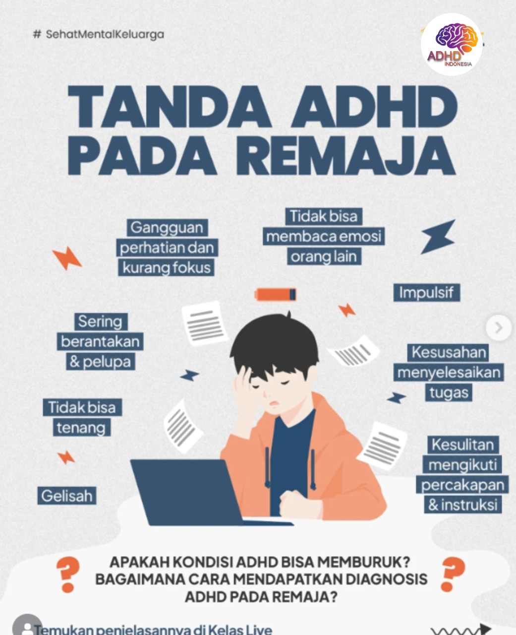 Screening ADHD Non-Diagnostik: Edukasi Awal bagi Orang Tua di Kabupaten Pandeglang